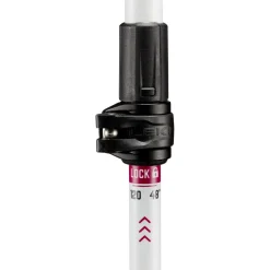 Leki Laufausrüstung|Trailrunning Stöcke-- Cross Trail FX Superlite Compact - Trailrunning Stöcke White / Ferra / Black
