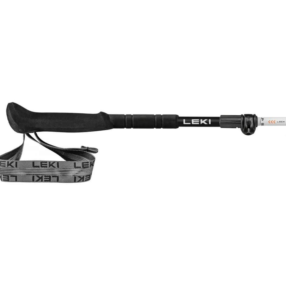 Leki Trekkingausrüstung|Trekkingstöcke-- Skytera FX Carbon SL Compact - Trekkingstöcke White / Black / Orange