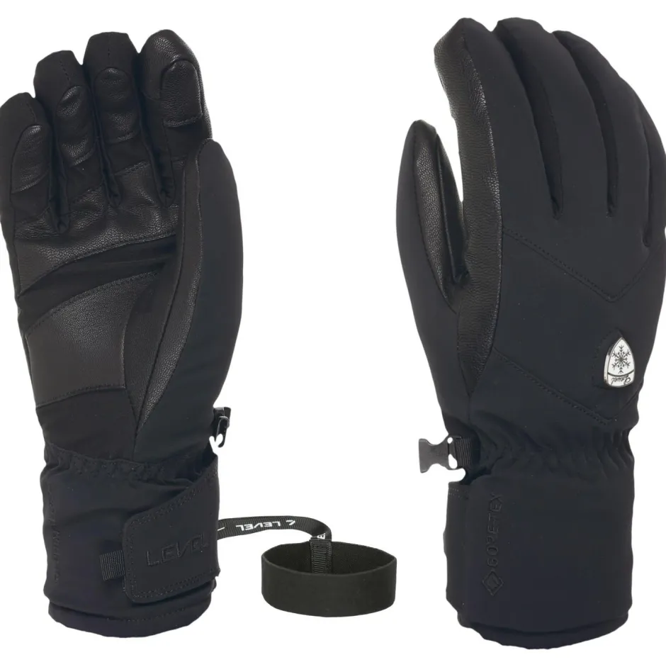LEVEL Hochtourenbekleidung|Skibekleidung-- Women's I-Super Radiator GORE-TEX - Handschuhe Black