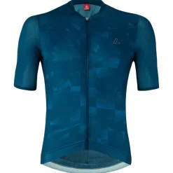 Lu00f6ffler Fahrradbekleidung|Radtrikots-Löffler - Bike Jersey Full-Zip Skys Escape - Radtrikot