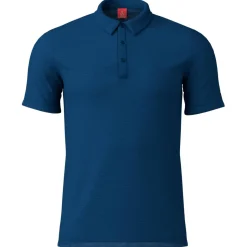 Lu00f6ffler Trekkingbekleidung|Shirts, Hemden & Longsleeves-Löffler - Poloshirt Merino-Tencel - Polo-Shirt