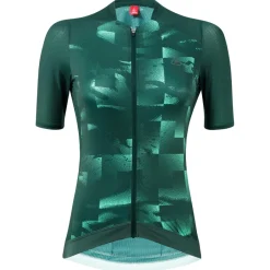 Lu00f6ffler Fahrradbekleidung|Radtrikots-Löffler - Women's Bike Jersey Full-Zip Skys Escape - Radtrikot