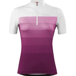 Lu00f6ffler Löffler - Women's Bike Jersey Half-Zip Rainbow Mid - Radtrikot Discount