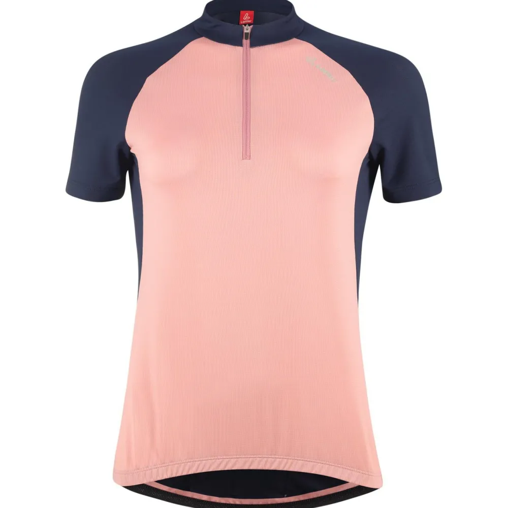 Lu00f6ffler Löffler - Women's Bike Jersey Half-Zip Essence Mid - Radtrikot New