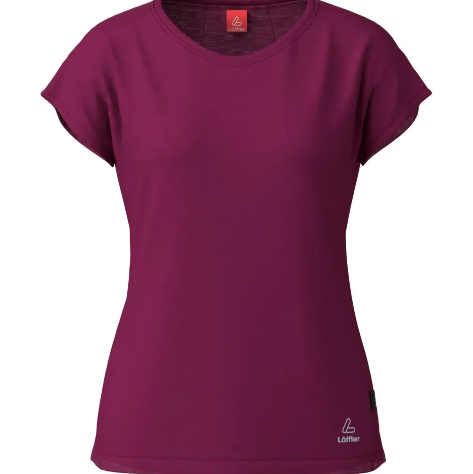Lu00f6ffler Trekkingbekleidung|Wanderbekleidung-Löffler - Women's Loose Shirt Merino - Merinounterwäsche