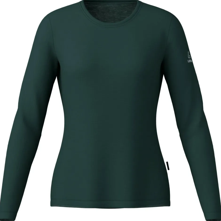 Lu00f6ffler Trekkingbekleidung|Alltagsbekleidung-Löffler - Women's L/S Shirt Merino-Tencel - Merinoshirt