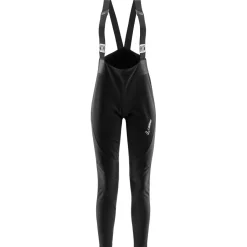 Lu00f6ffler Hosen-Löffler - Women's Warm-Up Bib Tights Airblocc Warm - Langlaufhose Black