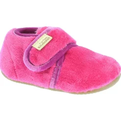 Living Kitzbu00fchel Living Kitzbühel - Baby's Klettschuh Samt Unifarben - Hüttenschuhe Online