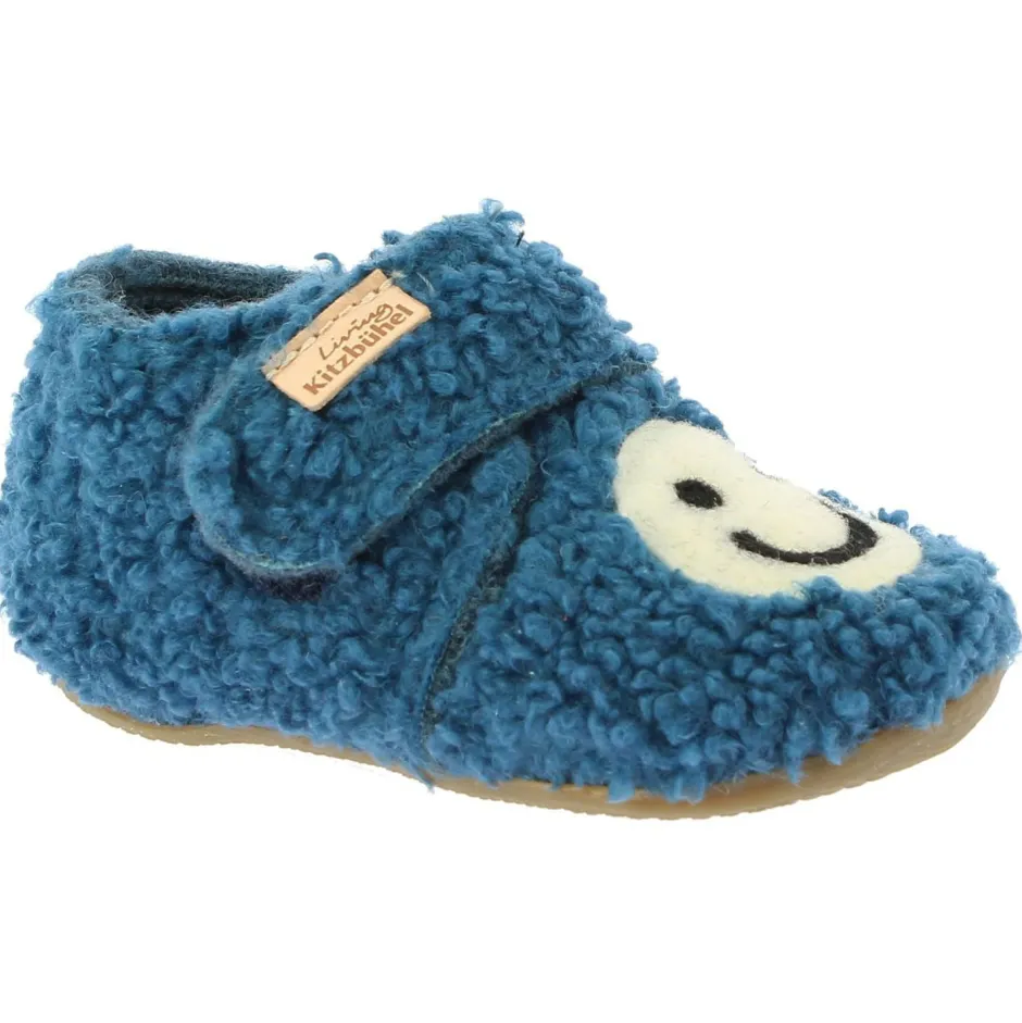 Kinder Living Kitzbu00fchel Living Kitzbühel - Baby's Klettschuh Smiley - Hüttenschuhe