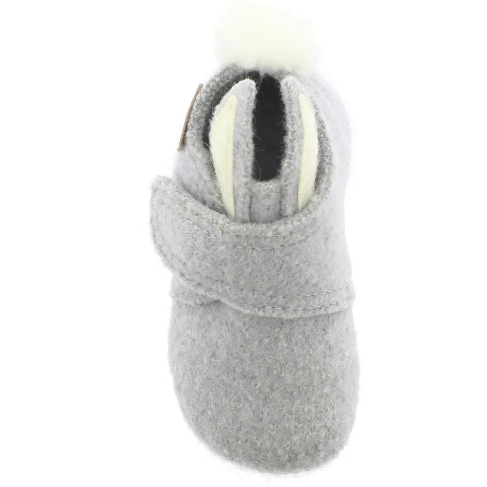 Living Kitzbühel - Baby's Klettschuh Hase mit Ohren - Hüttenschuhe < Living Kitzbu00fchel New