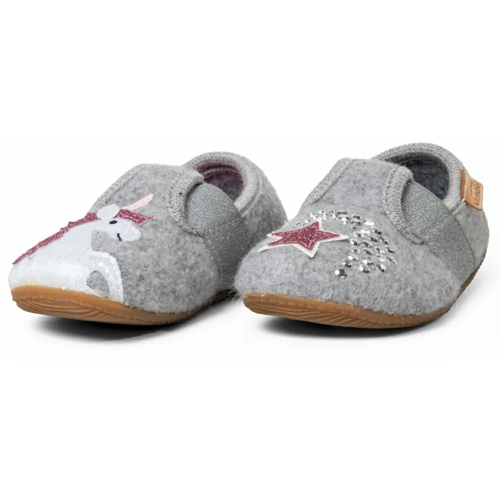 Living Kitzbu00fchel Living Kitzbühel - Kid's Einhornzauber Elastik-Slipper - Hausschuhe Outlet