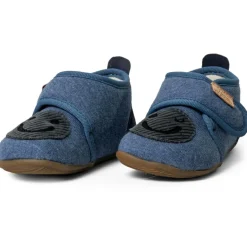 Kinder Living Kitzbu00fchel Living Kitzbühel - Kid's Smiley Klettschuh - Hausschuhe