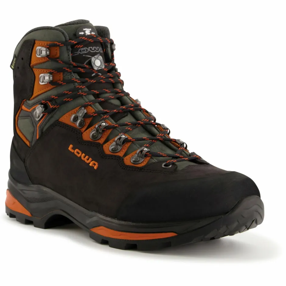 Lowa Wanderschuhe|Trekkingschuhe-- Camino Evo GTX - Wanderschuhe Steel Blue / Kiwi