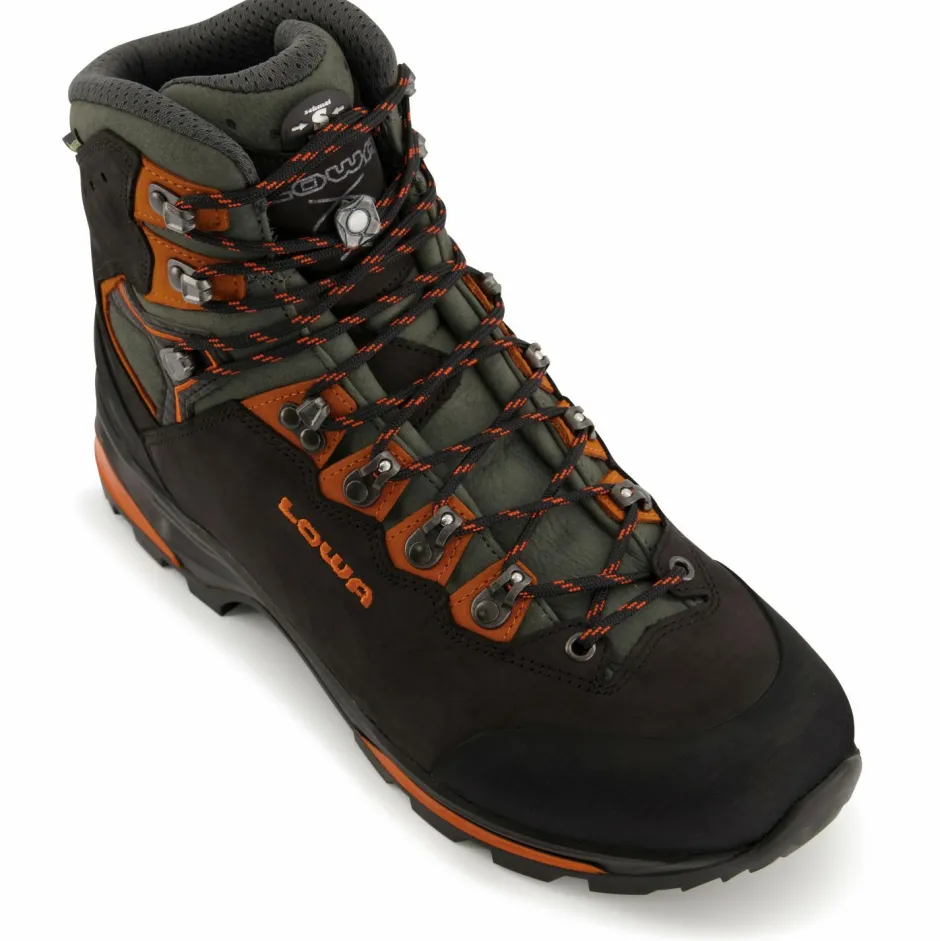 Lowa Wanderschuhe|Trekkingschuhe-- Camino Evo GTX - Wanderschuhe Steel Blue / Kiwi