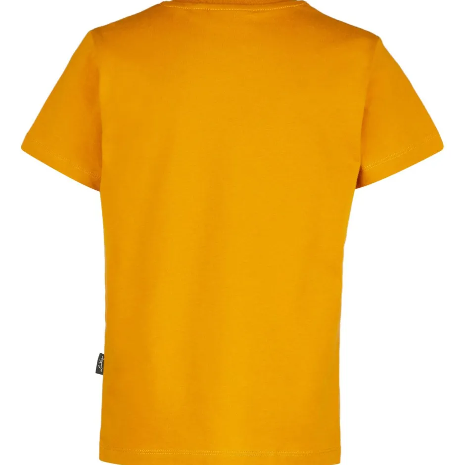 Lundhags Trekkingbekleidung|Wanderbekleidung-- Kid's Fulu Climbing T-Shirt - Funktionsshirt Gold
