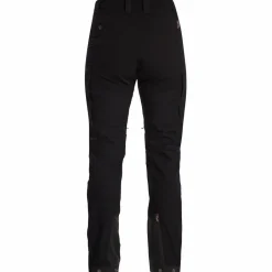 Lundhags Trekkingbekleidung|Wanderbekleidung-- Women's Makke High Waist Curved Pant - Trekkinghose Black