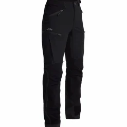 Lundhags Trekkingbekleidung|Wanderbekleidung-- Women's Makke High Waist Curved Pant - Trekkinghose Black