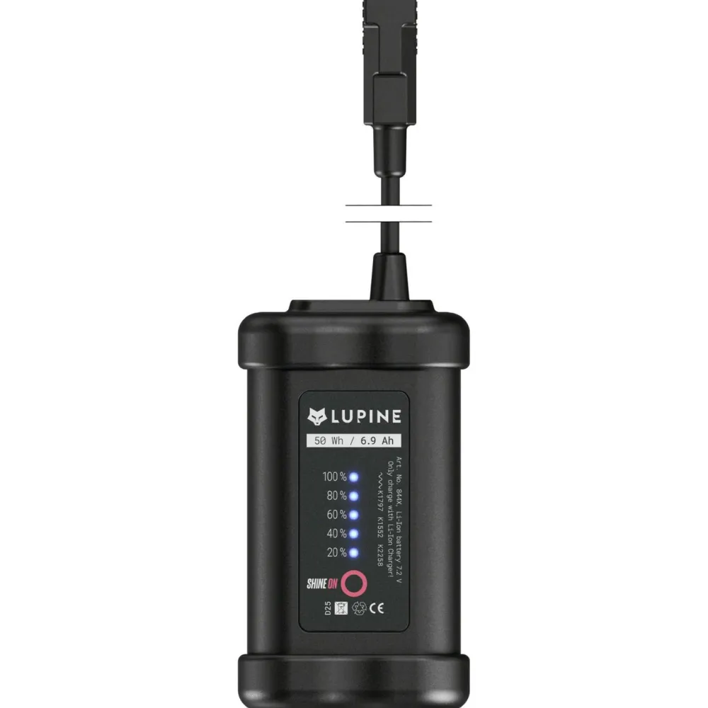 Lupine - 5.0 Ah SmartCore Akku - Akku Black