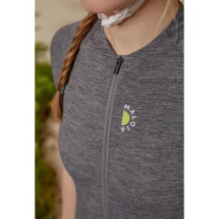 Maloja Fahrradbekleidung|Radtrikots-- Women's BalmenhornM. - Radtrikot Grey Melange