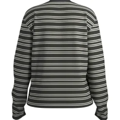 Maloja - Women's MawenziM. - Pullover Deep Black Stripe Discount