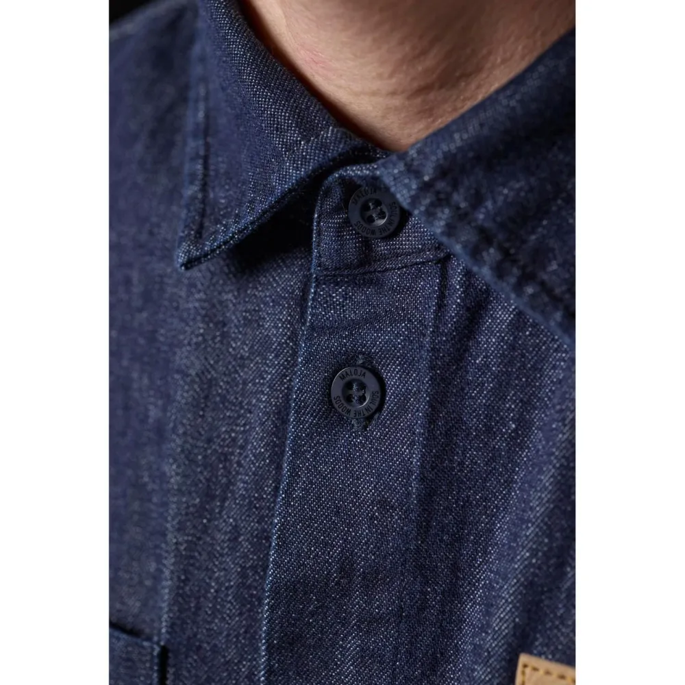 Maloja - ZwickerM. - Hemd Dark Blue Wash Clearance