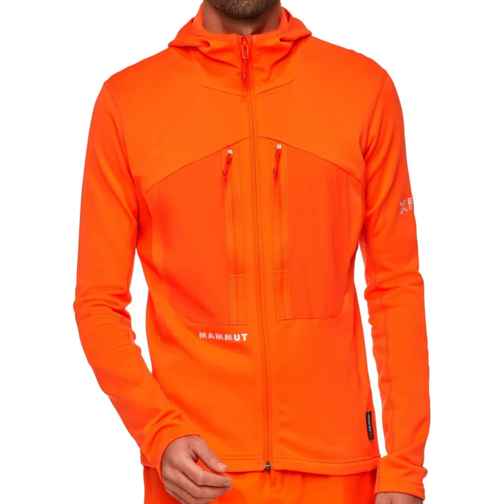 Mammut - Eiger Nordwand Advanced Midlayer Hooded Jacket - Fleecejacke Outlet