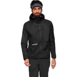 Mammut Hochtourenbekleidung|Kletterbekleidung-- Eiger Nordwand Advanced Windbreaker Hooded Jacket - Softshelljacke
