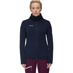 Mammut - Women's Aconcagua Light Midlayer Hooded Jacket - Fleecejacke New