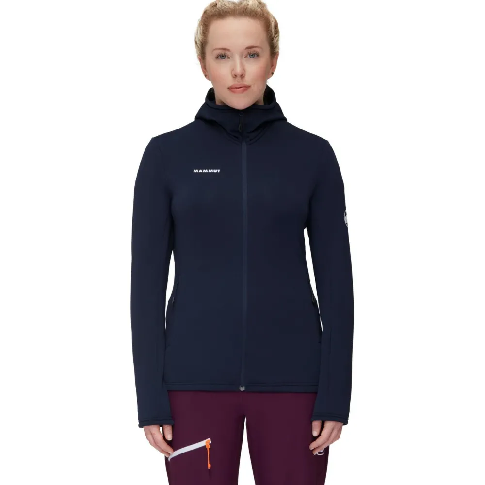 Mammut - Women's Aconcagua Light Midlayer Hooded Jacket - Fleecejacke New