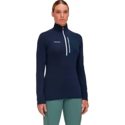 Mammut - Woen' Aenergy ight idayer Haf Zip Pu - Feecepuover
