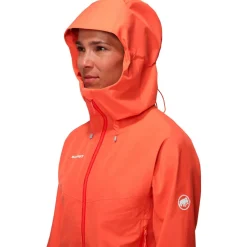 - Woen' Crater IV Hardhe Hooded Jacket - Regenjacke < Mammut Clearance
