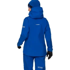 Mammut Hochtourenbekleidung|Jacken-- Women's Eiger Nordwand Advanced HS Hooded Jacket - Regenjacke Eiger Blue