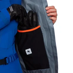 Mammut Hochtourenbekleidung|Jacken-- Women's Eiger Nordwand Advanced HS Hooded Jacket - Regenjacke Eiger Blue
