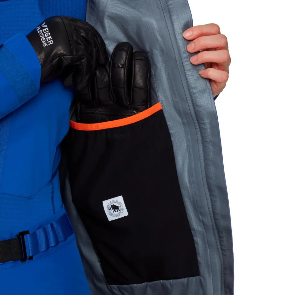 Mammut Hochtourenbekleidung|Jacken-- Women's Eiger Nordwand Advanced HS Hooded Jacket - Regenjacke Eiger Blue
