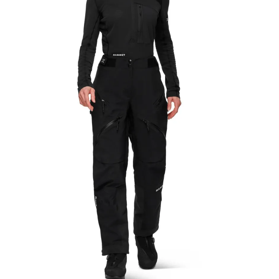 Mammut Hochtourenbekleidung|Hosen-- Women's Eiger Nordwand Pro Hardshell Pants - Regenhose Black