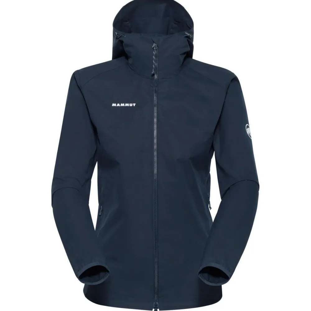 Mammut - Women's Granite Softshell Hooded Jacket - Softshelljacke Marine Best