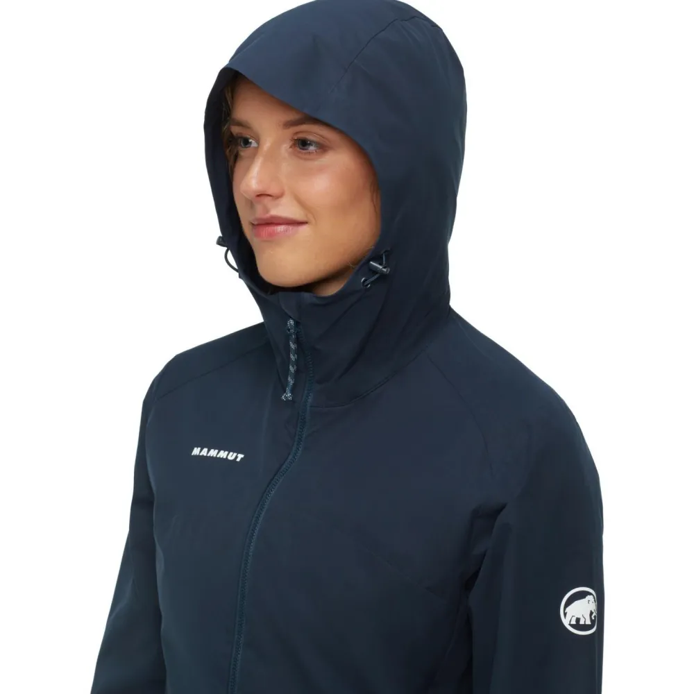 Mammut - Women's Granite Softshell Hooded Jacket - Softshelljacke Marine Best