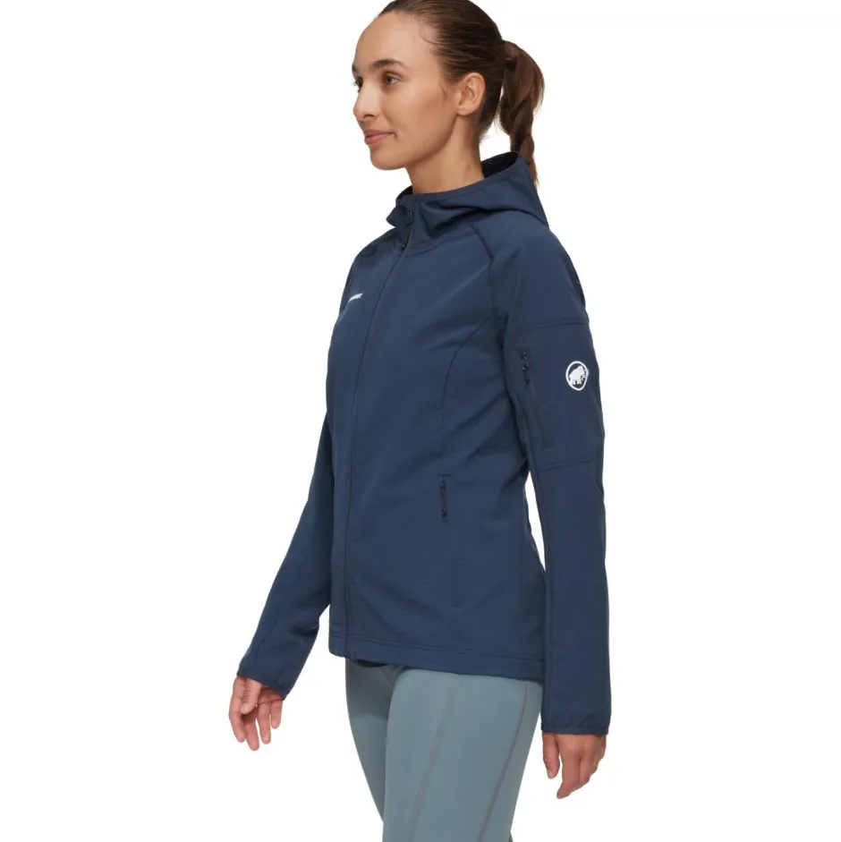 Mammut - Woen' adri ight idayer Hooded Jacket - Feecejacke