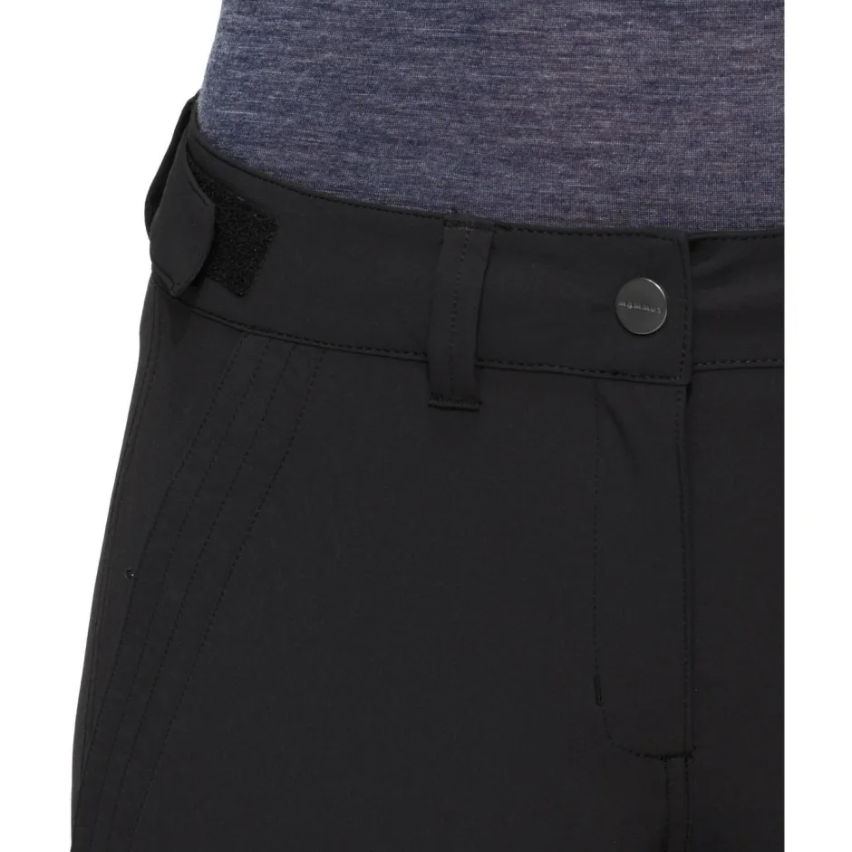Mammut Trekkingbekleidung|Wanderbekleidung-- Women's Runbold Guide Softshell Pants - Trekkinghose Black