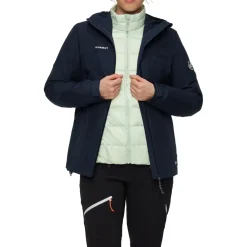 - Woen' Treeine 3 in 1 Hardhe Hooded Jacket - Doppejacke < Mammut Online