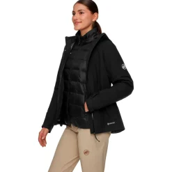 - Woen' Treeine 3 in 1 Hardhe Hooded Jacket - Doppejacke < Mammut Online
