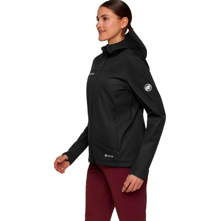 Mammut Wanderbekleidung|Jacken-- Women's Ultimate VIII Softshell Hooded Jacket - Softshelljacke