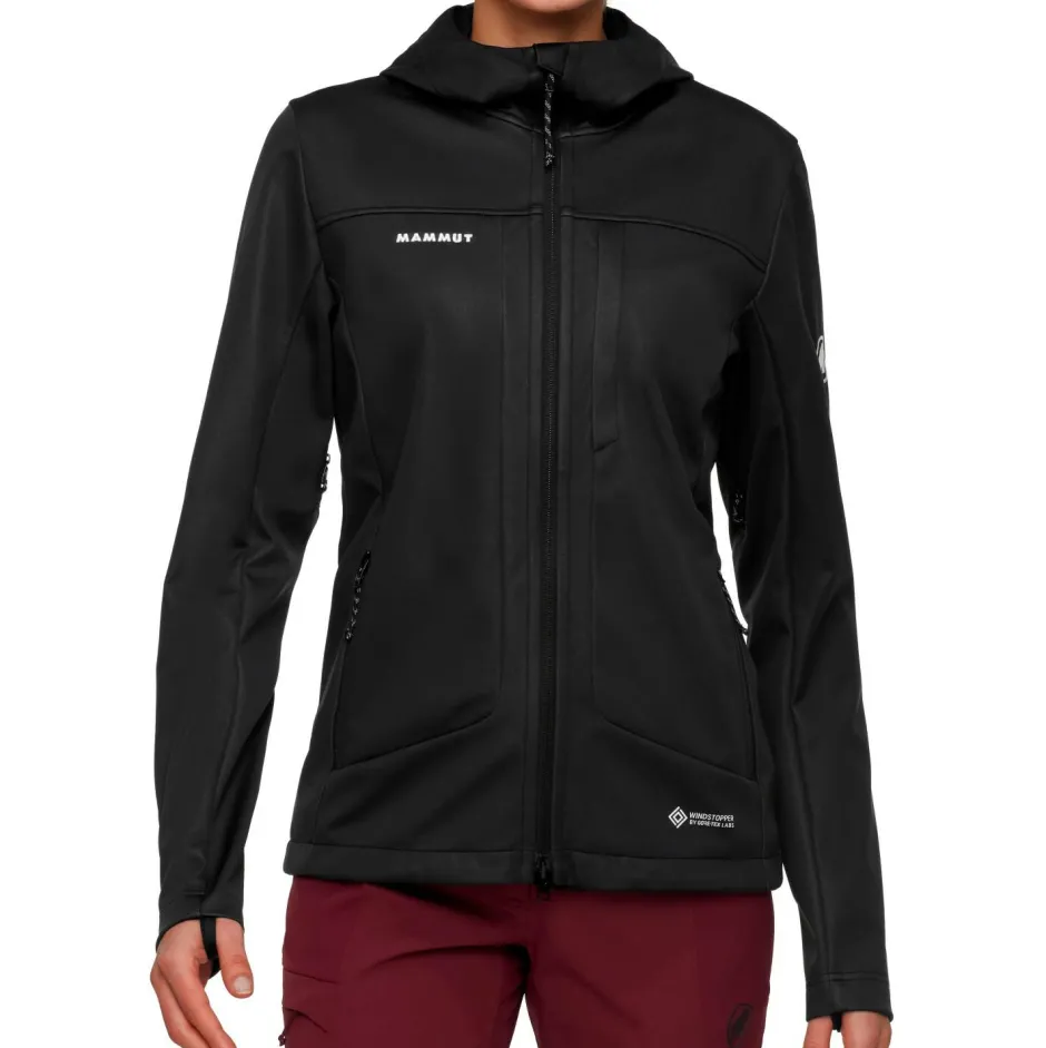 Mammut Wanderbekleidung|Jacken-- Women's Ultimate VIII Softshell Hooded Jacket - Softshelljacke