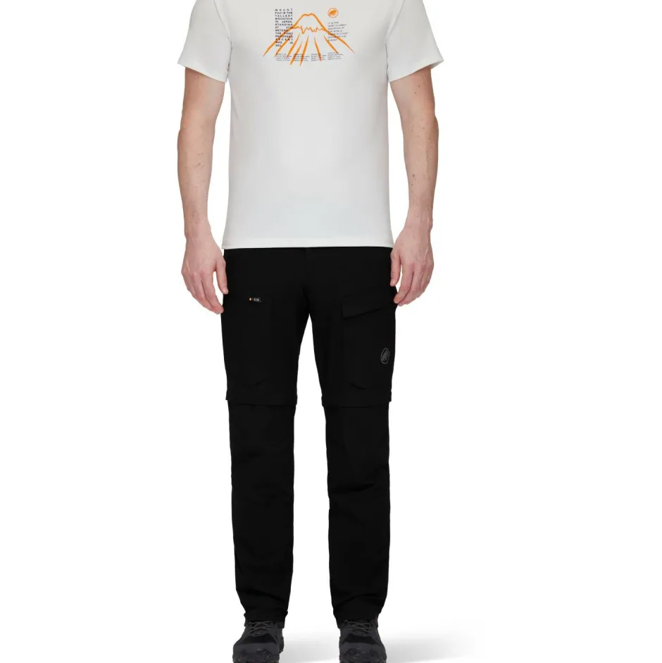 Mammut Trekkingbekleidung|Alltagsbekleidung-- Zinal Hybrid Zip Off Pants - Zip-Off-Hose Black