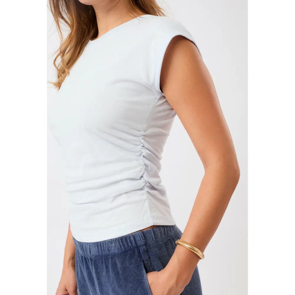 Mandala - Women's Side Ruffled Top - T-Shirt Hot