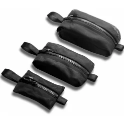 Matador Packsäcke-- Mesh Organizer Bag Set 3-Pack - Packsack Black