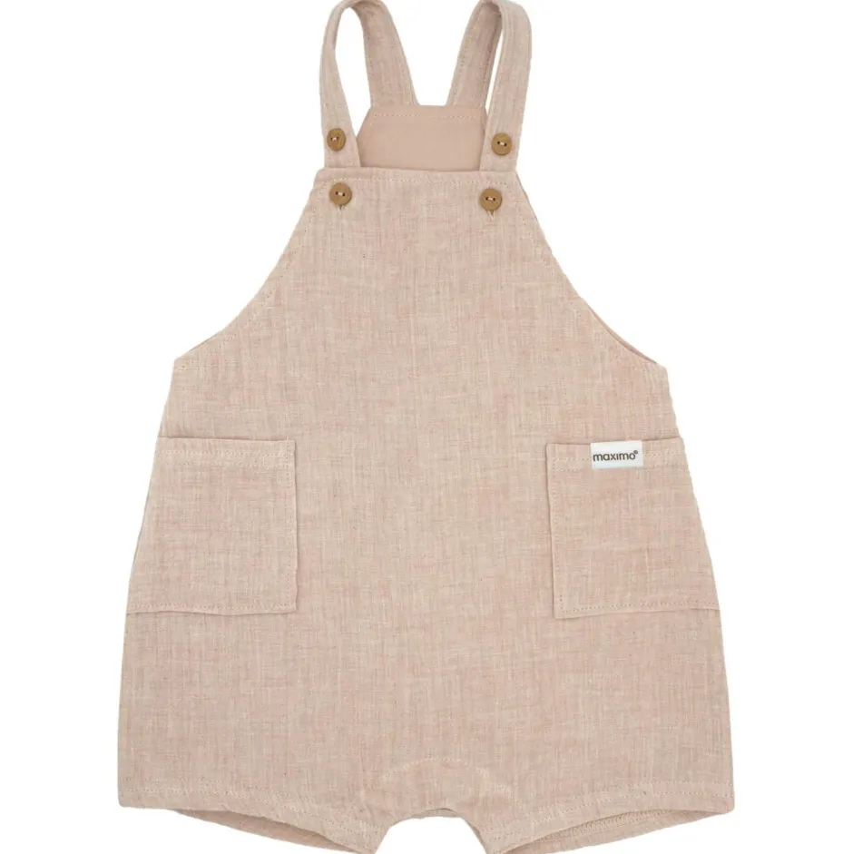 maximo Alltagsbekleidung-- Baby's Latzshorts m. Taschen - Jumpsuit
