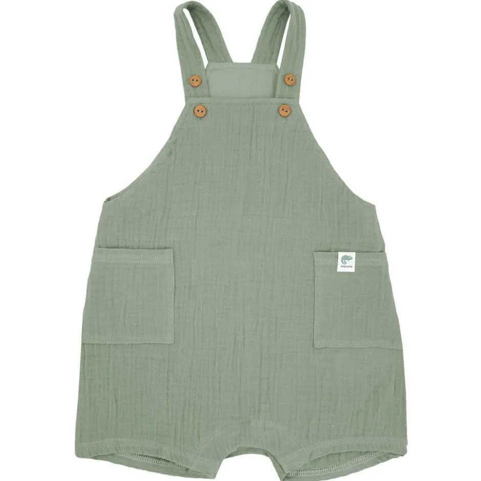 maximo Alltagsbekleidung-- Baby's Latzshorts m. Taschen - Jumpsuit