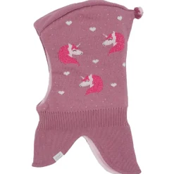 maximo - Girl-Schlupfmütze Jacquard Einhorn - Mütze