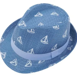maximo Kopfbedeckungen|Alltagsbekleidung-- Kid's Mini Boy Trilby Boat - Hut Denim